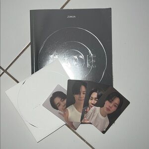 FACE jimin Album with Photocards